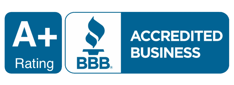 bbb accredited business aplus mdspiro logo