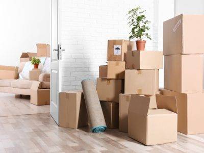 benefits of downsizing home moving boxes